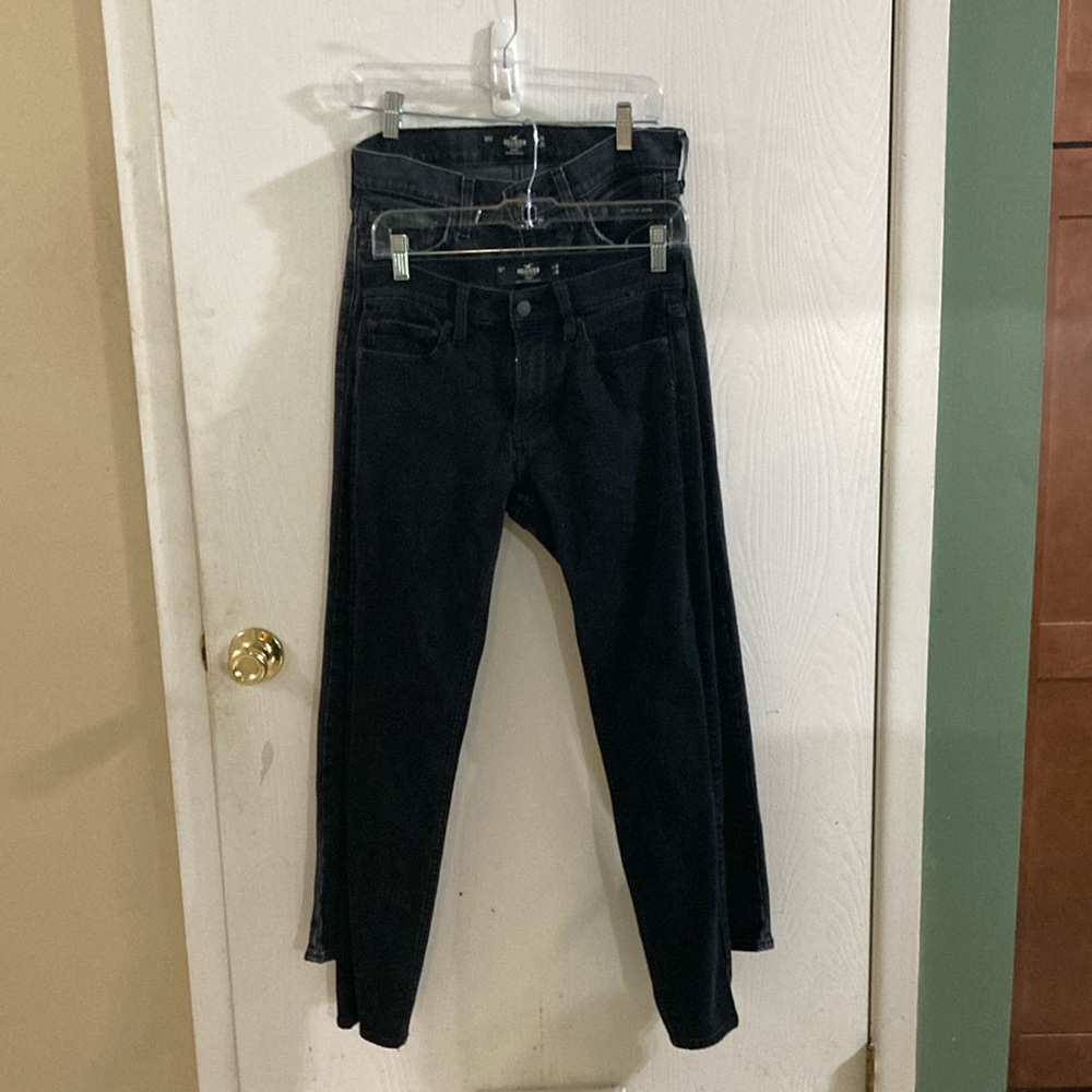 Men’s HOLLISTER Black Jeans. 2 Pair. 28x30
